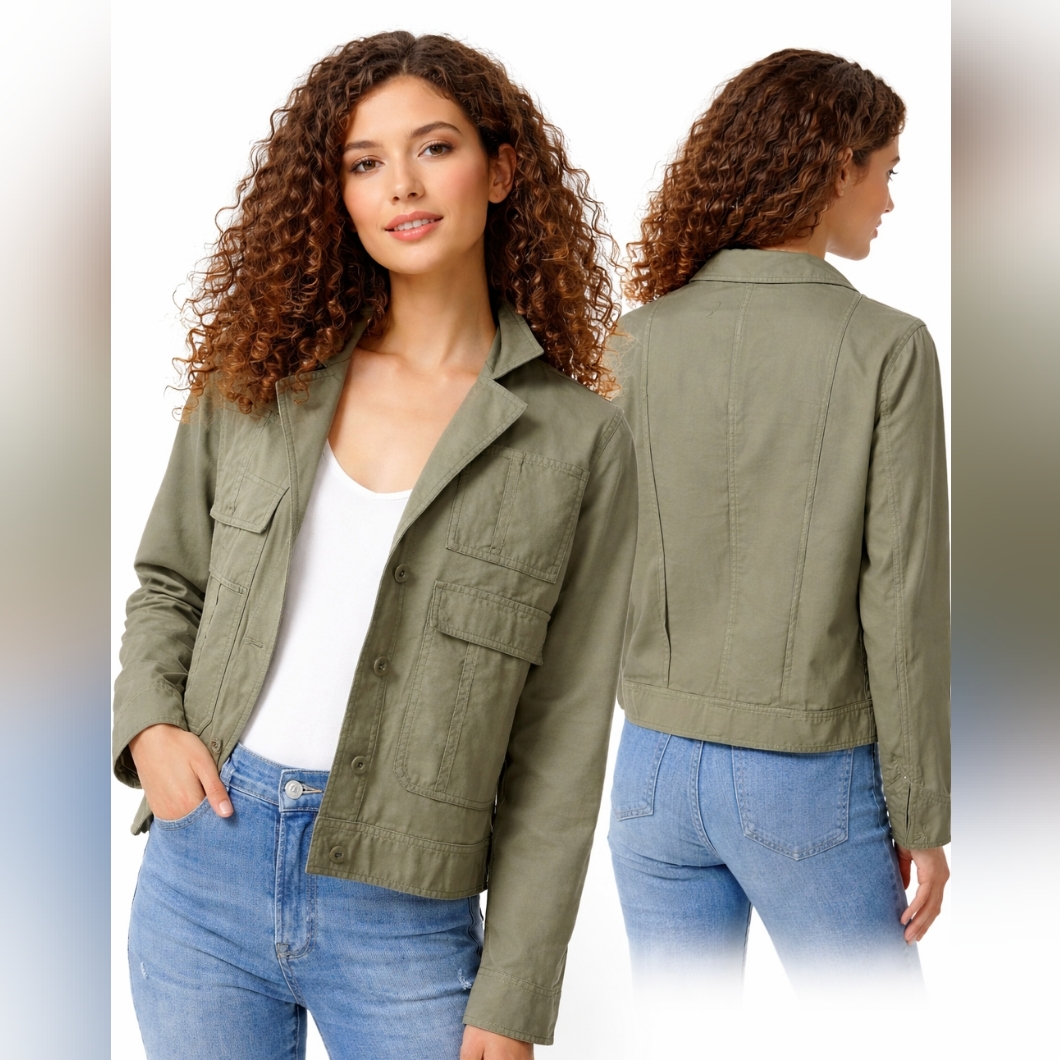 J Brand Tracy Utility Jacket Cotton